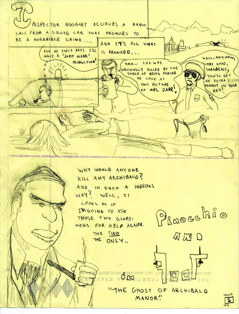 Pinocchio and FooT Pafly pf004 Why Would Anyone Kill Amy Archibald?