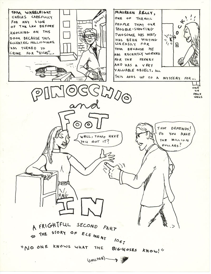 Pinocchio and FooT Pafly pf006 Tom Wheelright, Eccentric Millionaire