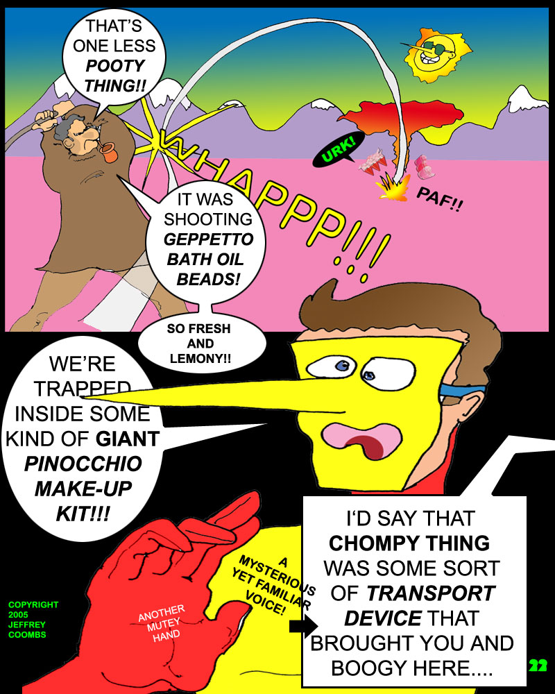 Pinocchio and FooT Pafly pf008 Fresh and Lemony!